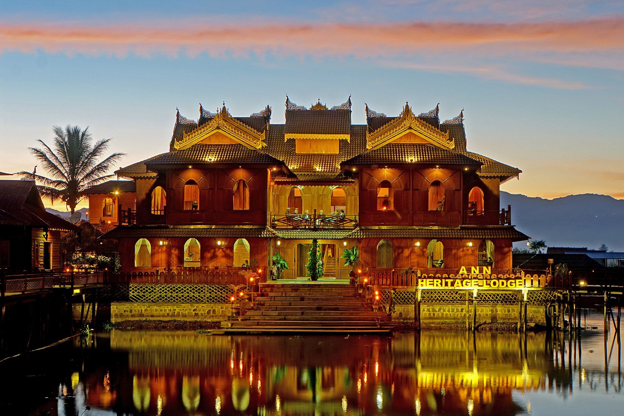 Ann Heritage Lodge Inle Lake المظهر الخارجي الصورة